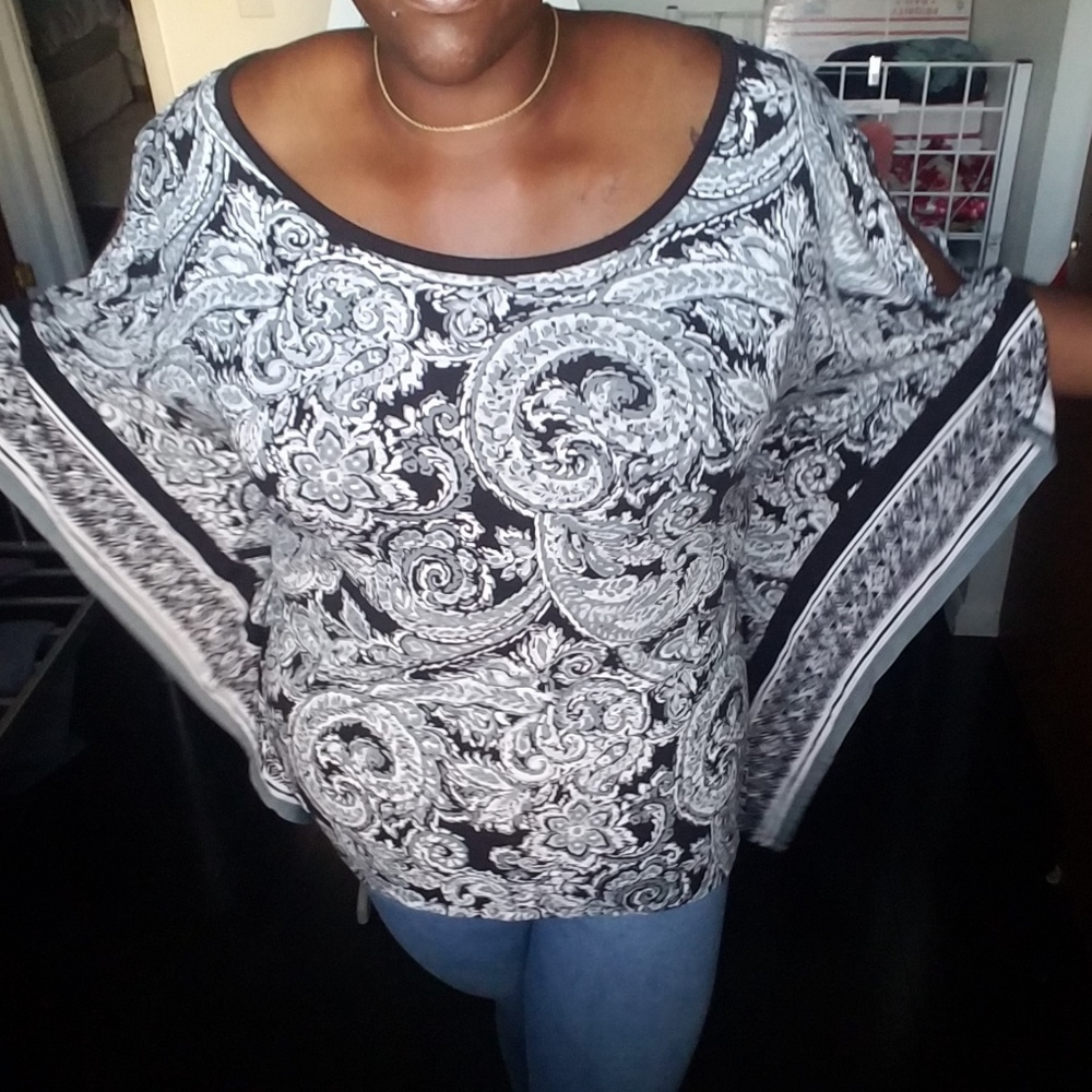 Cold shoulder shirt